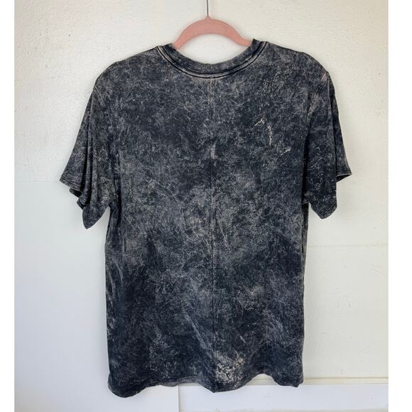 Lululemon All Yours Tee Cloudy Wash Black Sz 6 - Picture 3 of 6